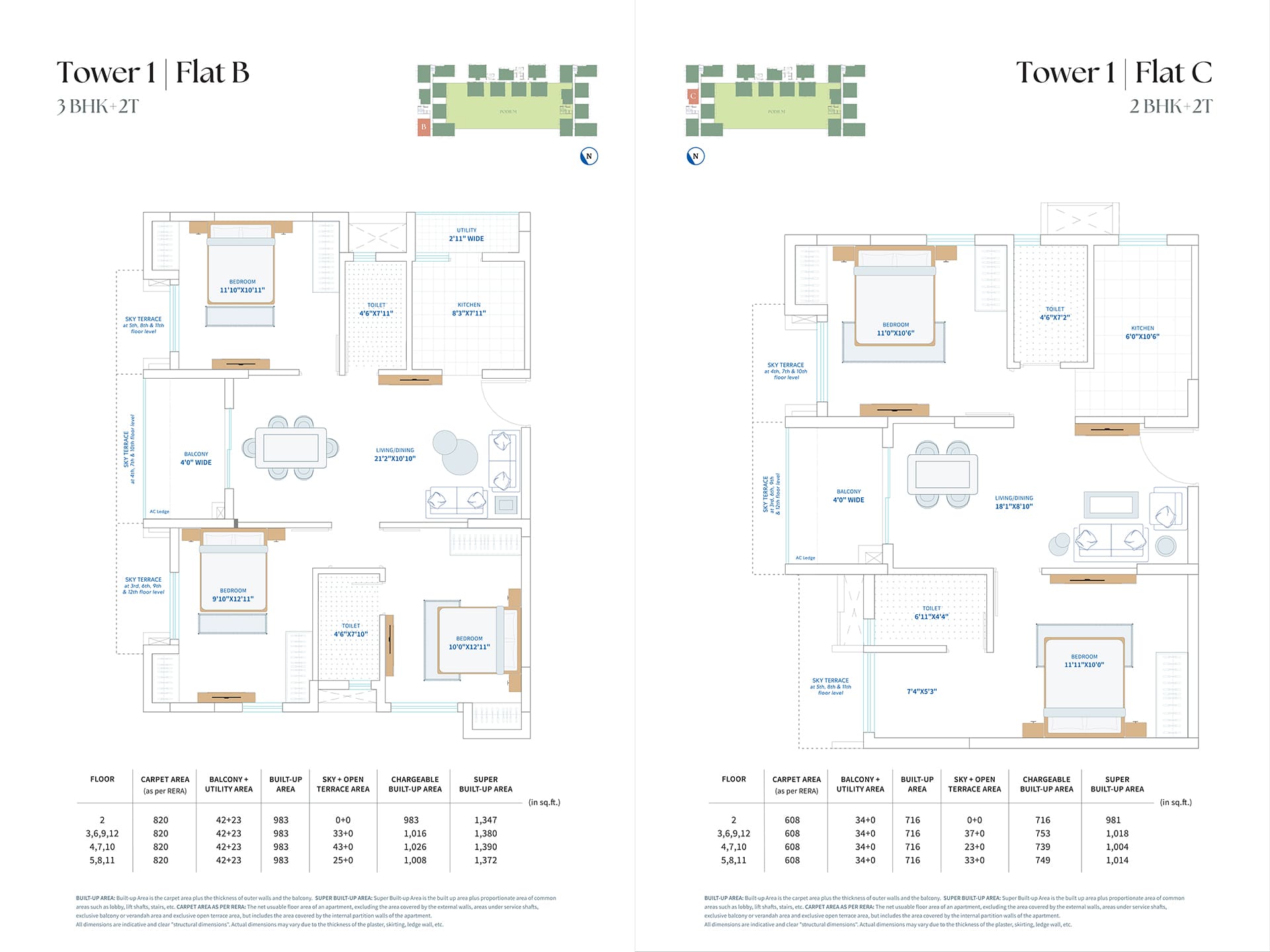 Vayu Floor plan