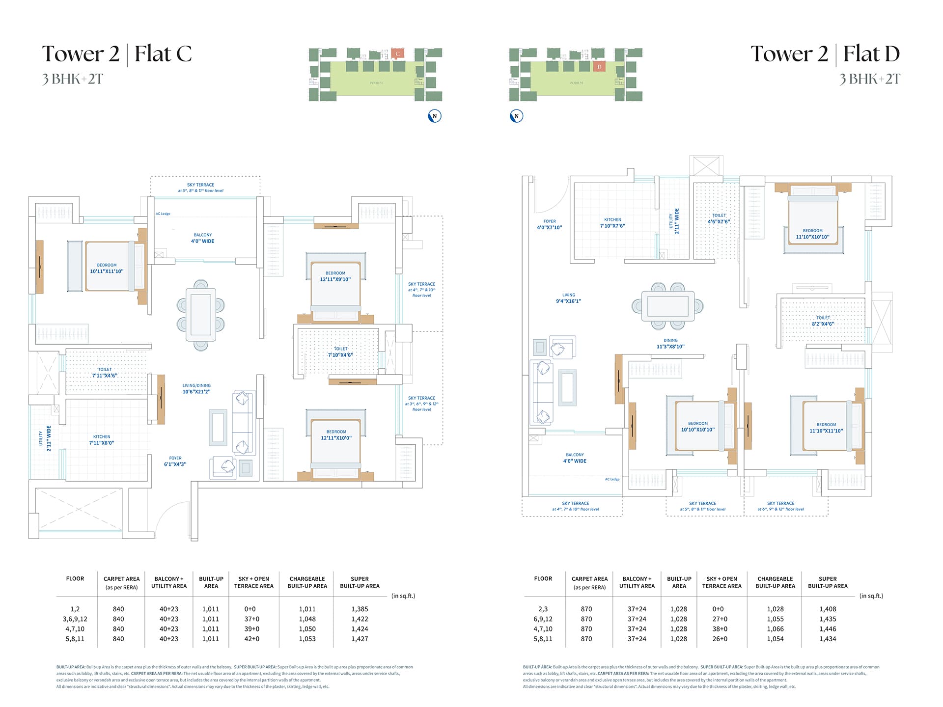Vayu Floor plan