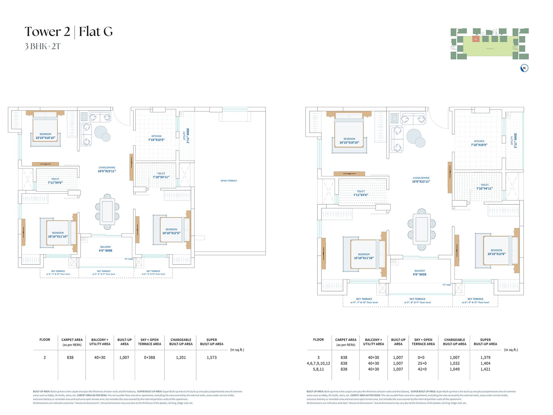 Vayu Floor plan