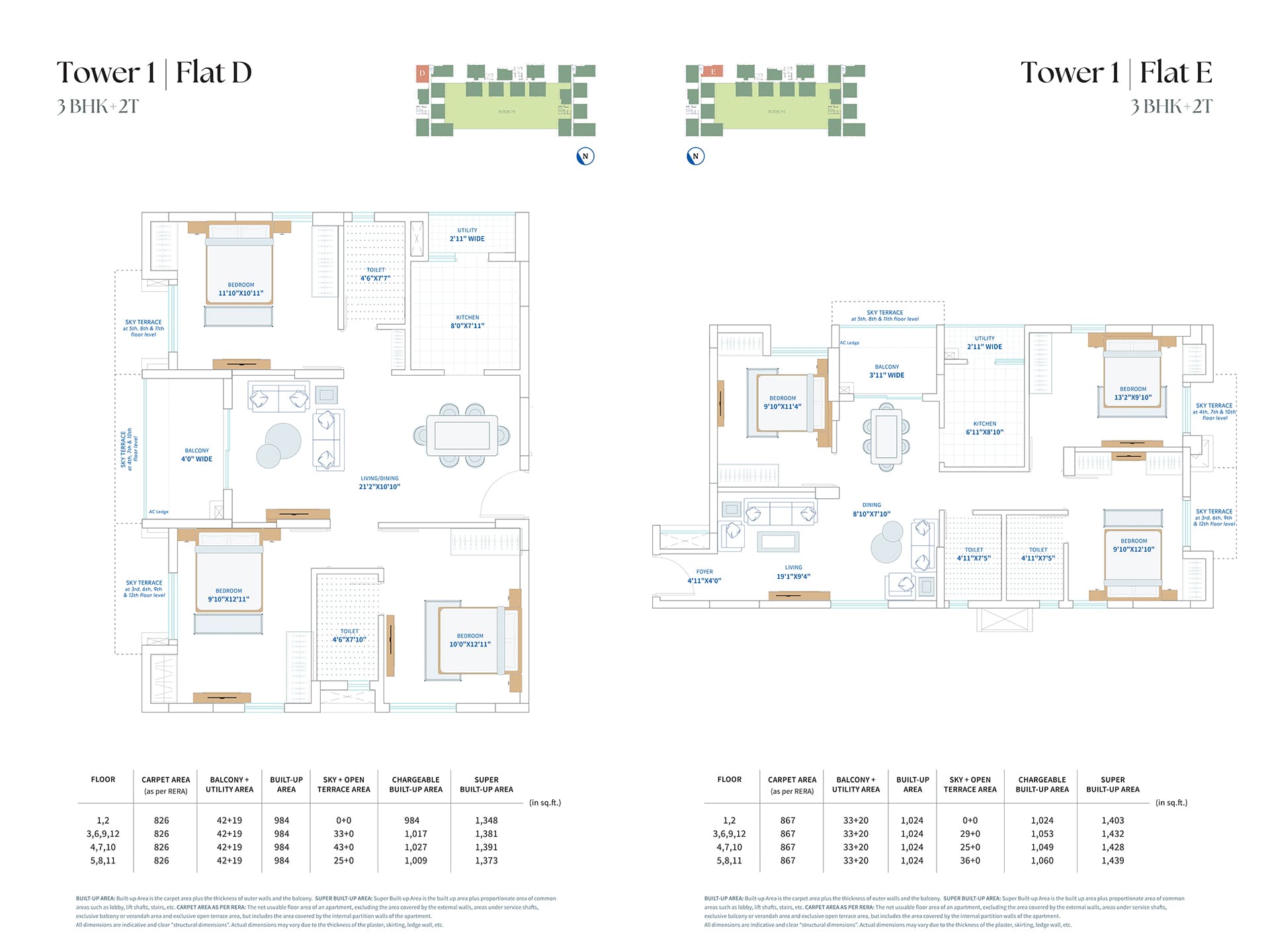 Vayu Floor plan